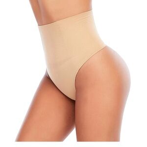 Women Tummy Control Thong Shapewear Seamless Thong Panties Body Shaper Underwear